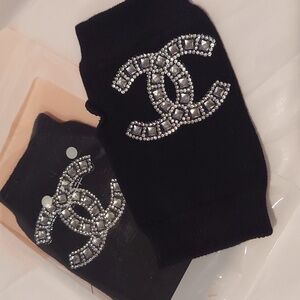 CC Knit Gloves Black GWP
